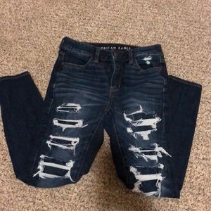 American Eagle distressed jeans
